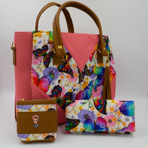 Faux Leather handbag - Picture 3 of 4